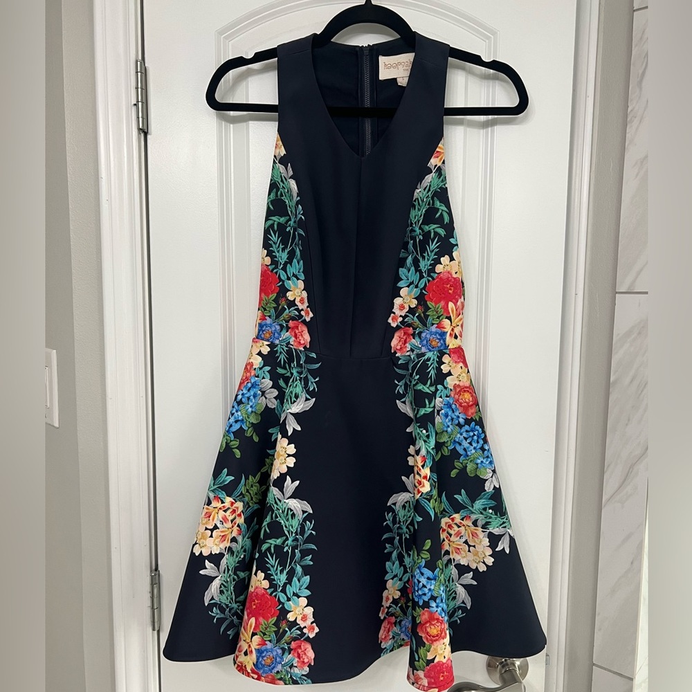 Floral cocktail dress